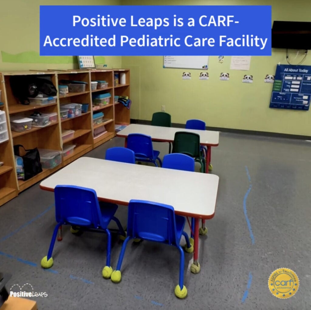 Positive Leaps is a CARF accredited mental health facility for children near me in Cincinnati OH