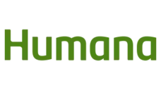 The logo for Humana, an accepted insurance provider.