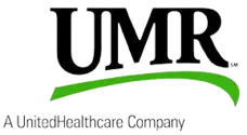 The logo for UMR, a UnitedHealthcare Company, an accepted insurance provider.